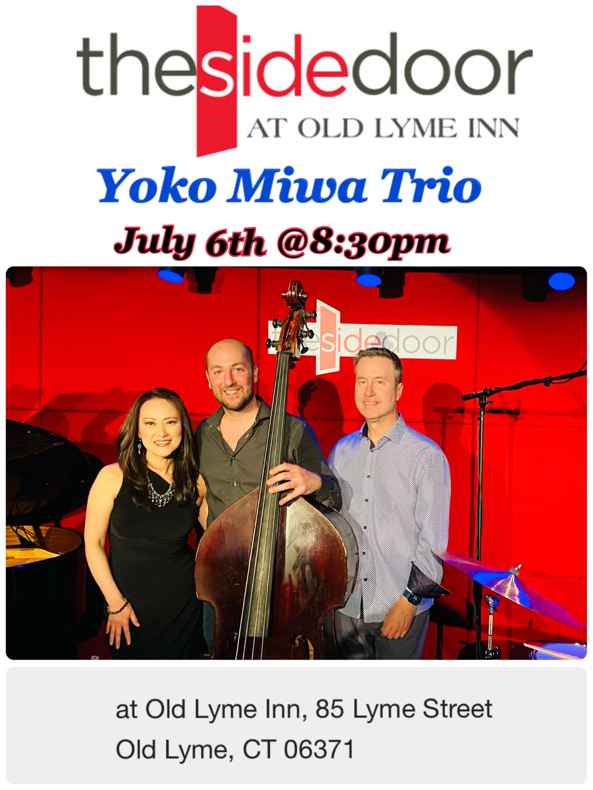 Yoko Miwa Trio at The Side Door in CT